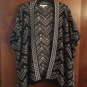 Piperlime poncho sweater